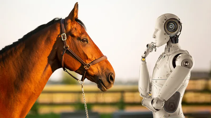 Horsey-and-robot